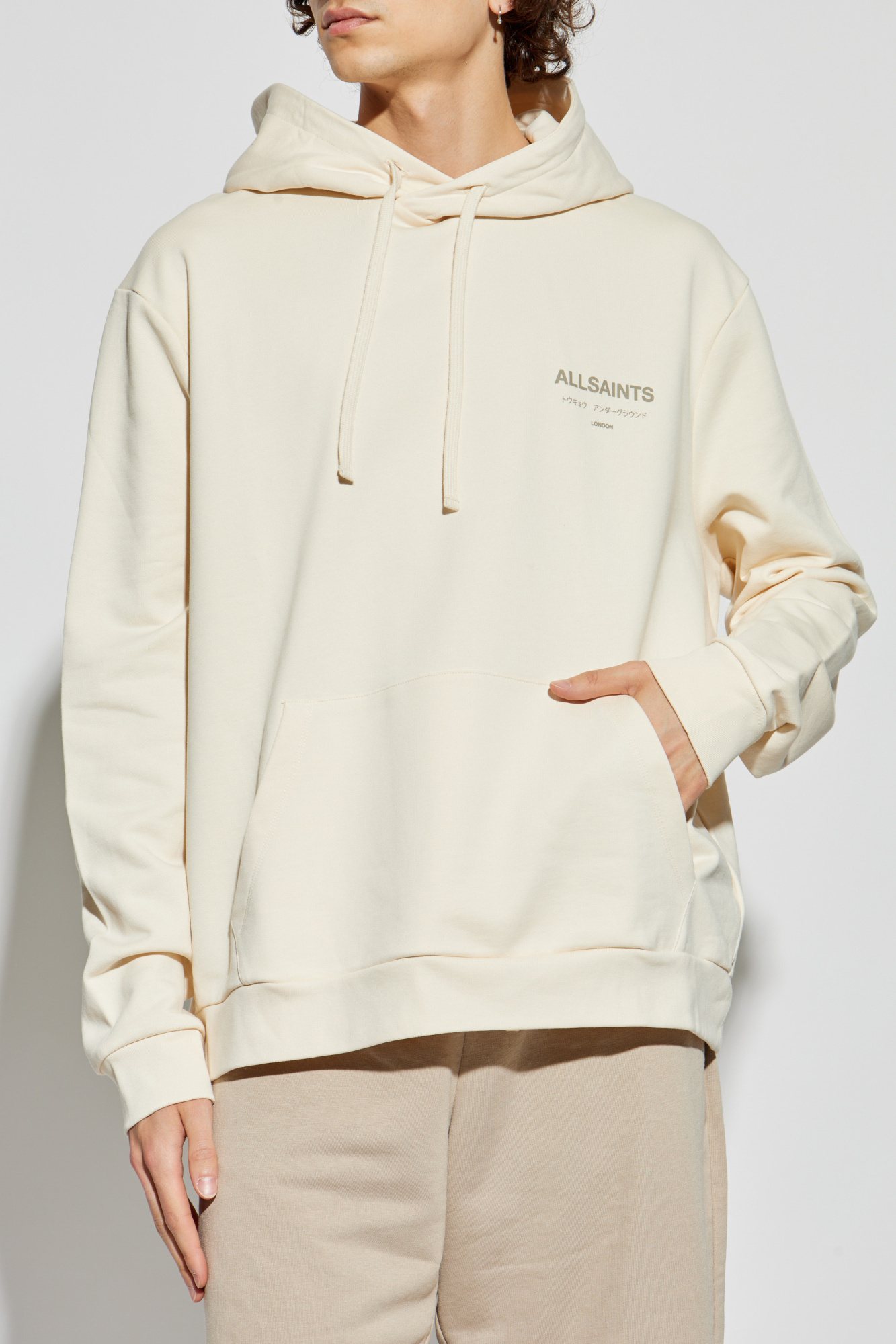 SAINT M×××××× Sweatshirts White Printed Hoodie - White/Seventh Avenue - Kids | H&M US